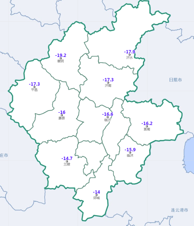 临沂多地出现1962以来最低温！紧急通知发布