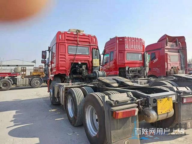 19年二手德龙牵引车 430马力 双驱轻体潍柴动力