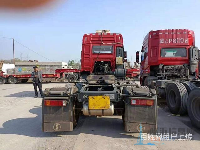19年二手德龙牵引车 430马力 双驱轻体潍柴动力