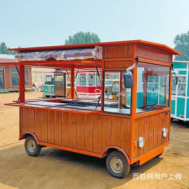 沂南快餐车房车移动早餐车流动推车摆摊小吃车