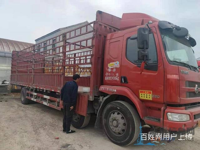 19年二手柳汽乘龙载货车 9.6米高栏 前四后四