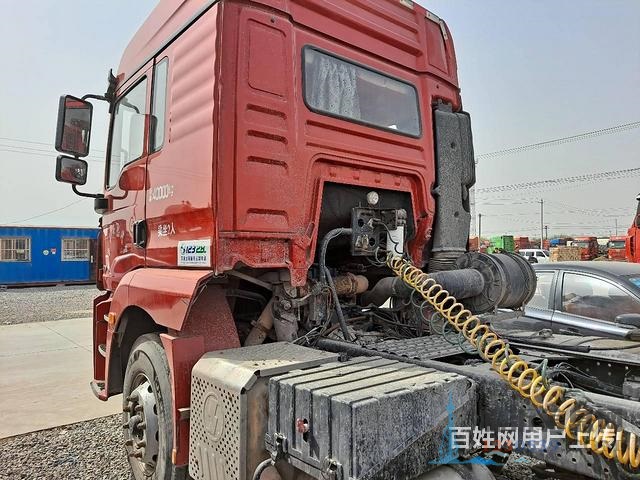 17年二手德龙牵引车 430马力 双驱轻体潍柴动力