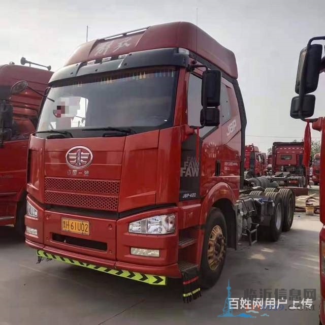 原版车出售二手解放牵引车 420马力国五 双驱轻体