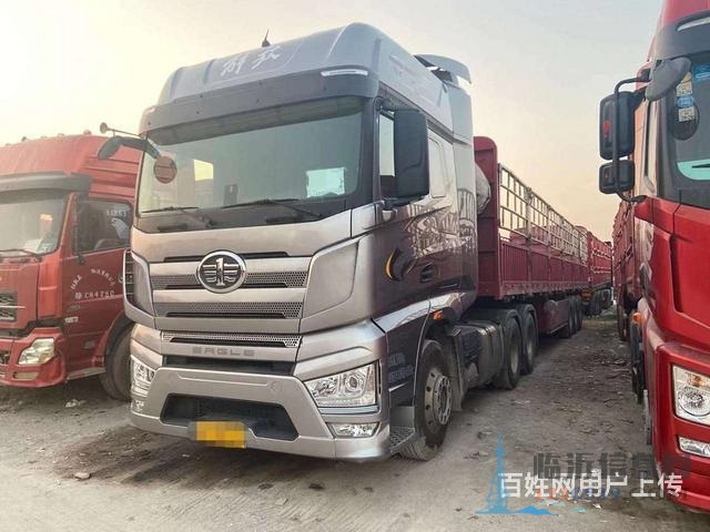解放 天龙 汕德卡半挂车低价转让 可提档 可按揭！