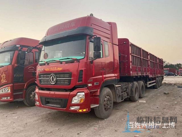 解放 天龙 汕德卡半挂车低价转让 可提档 可按揭！