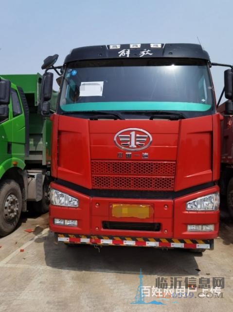 一汽解放后八轮自卸车 国四