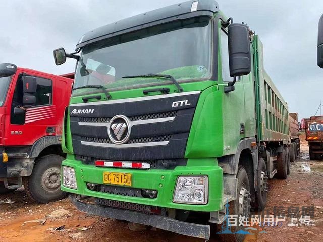 欧曼前四后八自卸车 潍柴430马力