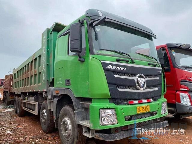 欧曼前四后八自卸车 潍柴430马力