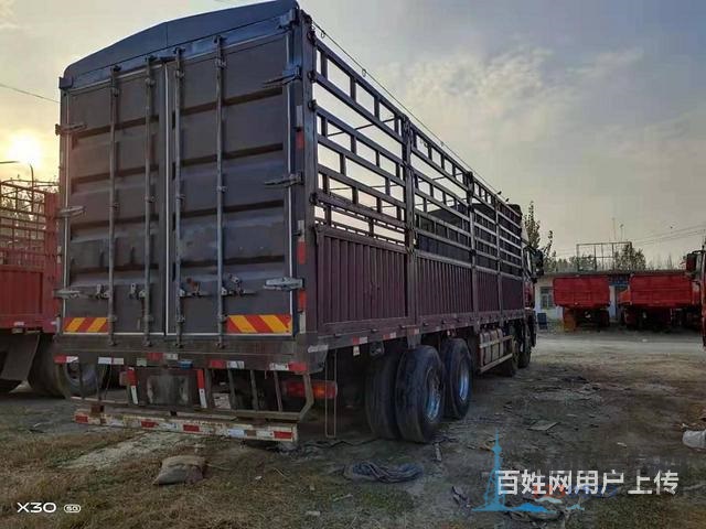 9.6米高栏二手解放载货车 国五 420马力全手续
