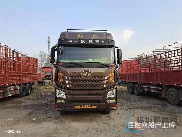 9.6米高栏二手解放载货车 国五 420马力全手续