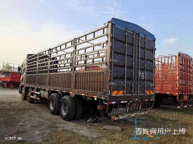 9.6米高栏二手解放载货车 国五 420马力全手续