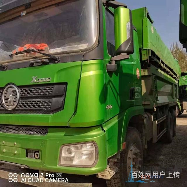 前四后八二手德龙6米自卸车 400马力 国五排放