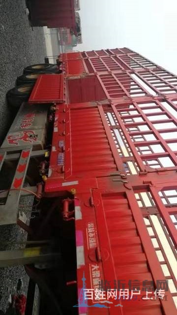 处理一台二手13米花篮半挂车 整车高强版 轻量化
