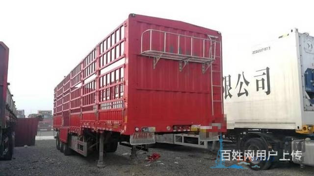 处理一台二手13米花篮半挂车 整车高强版 轻量化