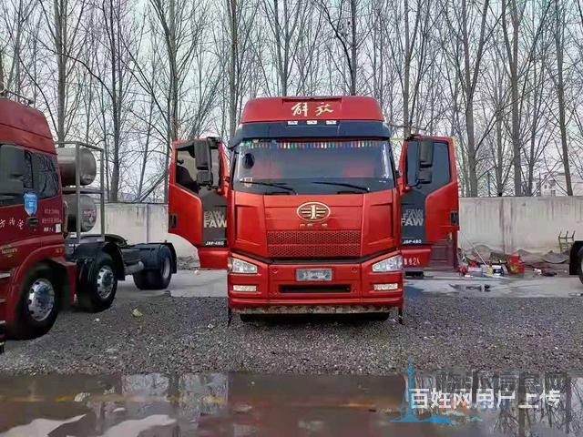 二手解放J6P牵引车出售 锡柴发动机 460马力