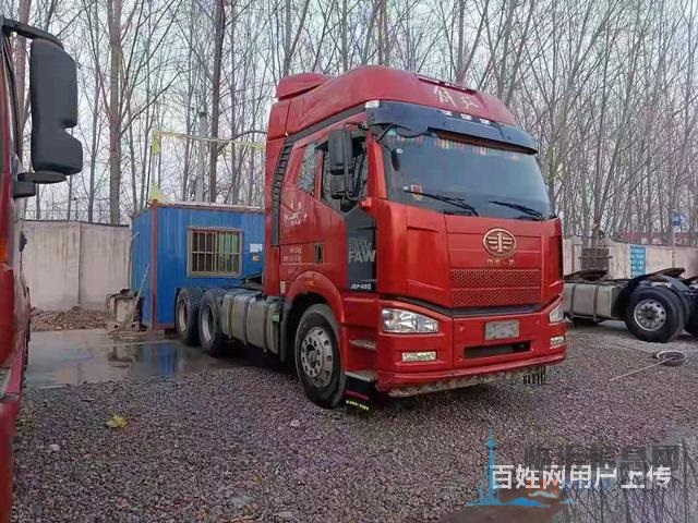 二手解放J6P牵引车出售 锡柴发动机 460马力