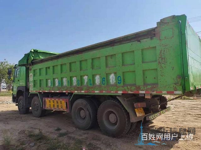 转让二手豪沃自卸车 380马力，6.8米大箱，国五