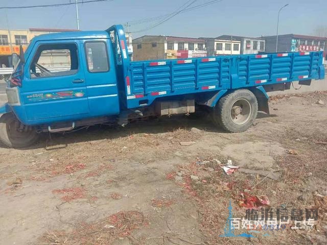 出售二手五征五轮平板车 750大轮胎 4.3米大箱