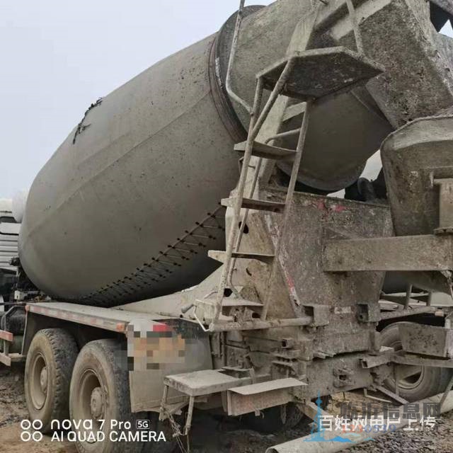 促销国三大12方 德龙二手搅拌车 后八轮340马力