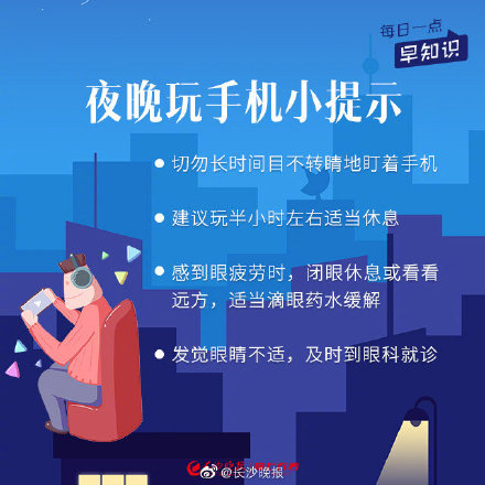 昨晚你熬夜看手机了吗？