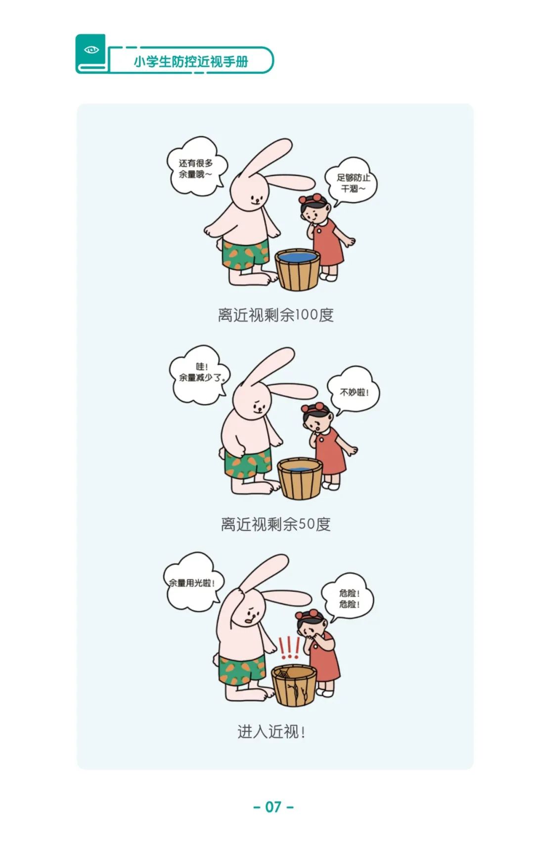 收藏！《儿童青少年防控近视系列手册》之小学生篇