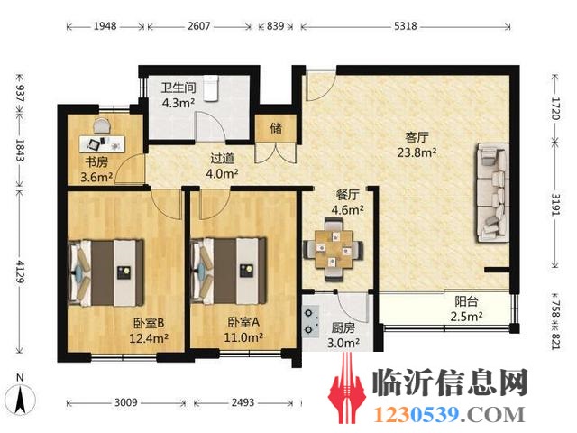 真屋源 翡翠传奇 真实图片 精装杏园区学 市政供暖