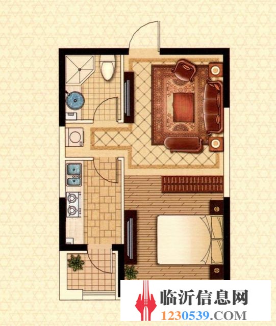 悅澜新城 国人大厦 首付1万  精装复试公寓