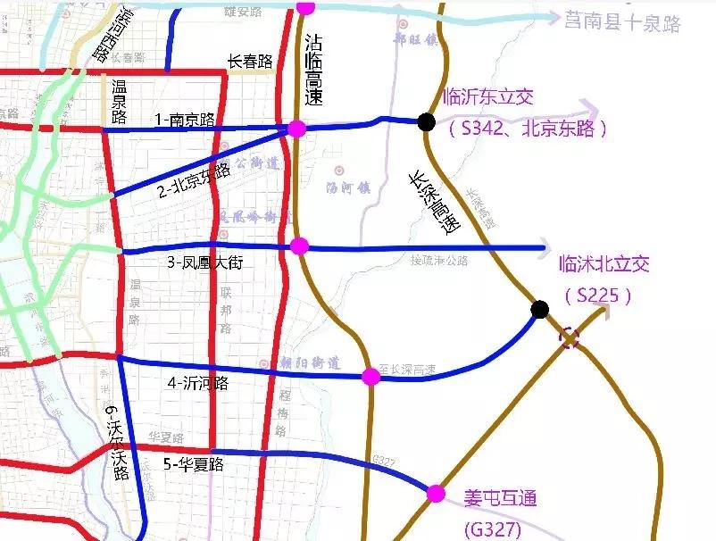 临沂城区新修凤凰大街八车道快速路，9月动工，2023年12月竣工