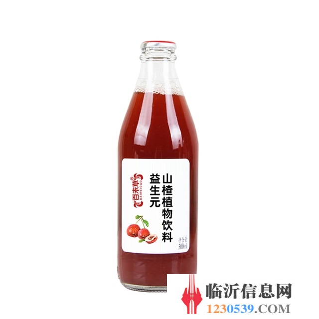 益生元山楂饮品 鲜果打浆酸甜解腻植物饮料300ml瓶装源头厂代加工